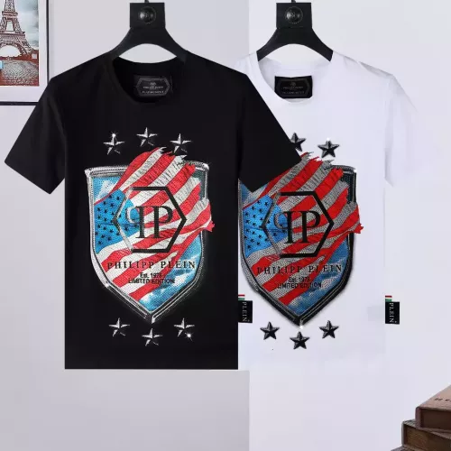 Replica Philipp Plein PP T-Shirts Short Sleeved For Men #1276358 $27.00 USD for Wholesale