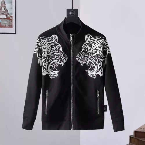 Philipp Plein PP Jackets Long Sleeved For Men #1276376 $64.00 USD, Wholesale Replica Philipp Plein PP Jackets