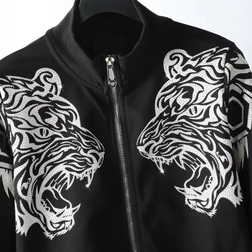 Replica Philipp Plein PP Jackets Long Sleeved For Men #1276376 $64.00 USD for Wholesale