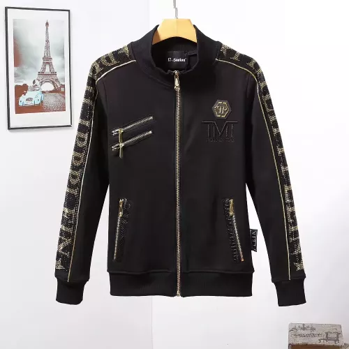 Philipp Plein PP Jackets Long Sleeved For Men #1276377 $76.00 USD, Wholesale Replica Philipp Plein PP Jackets