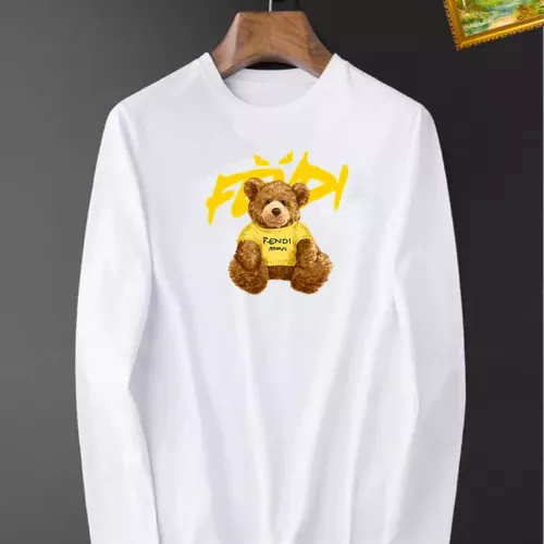 Fendi T-Shirts Long Sleeved For Unisex #1276379 $34.00 USD, Wholesale Replica Fendi T-Shirts