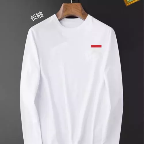 Prada T-Shirts Long Sleeved For Unisex #1276387 $34.00 USD, Wholesale Replica Prada T-Shirts