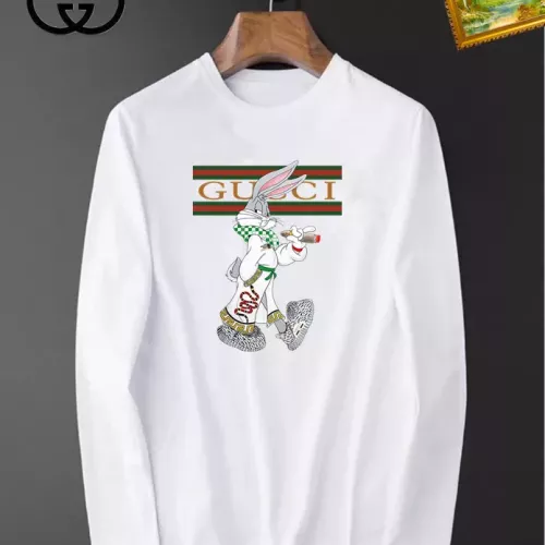 Gucci T-Shirts Long Sleeved For Unisex #1276392 $34.00 USD, Wholesale Replica Gucci T-Shirts