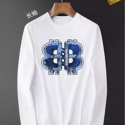 Balenciaga T-Shirts Long Sleeved For Unisex #1276398 $34.00 USD, Wholesale Replica Balenciaga T-Shirts