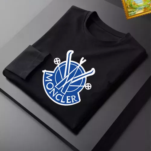 Replica Moncler T-Shirts Long Sleeved For Unisex #1276403 $34.00 USD for Wholesale