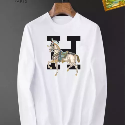 Hermes T-Shirts Long Sleeved For Unisex #1276433 $34.00 USD, Wholesale Replica Hermes T-Shirts