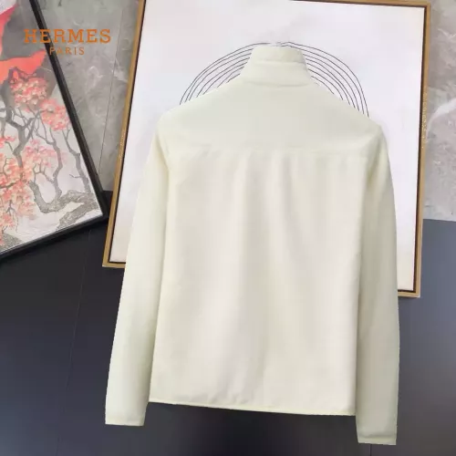 Replica Hermes Jackets Long Sleeved For Men #1276523 $64.00 USD for Wholesale