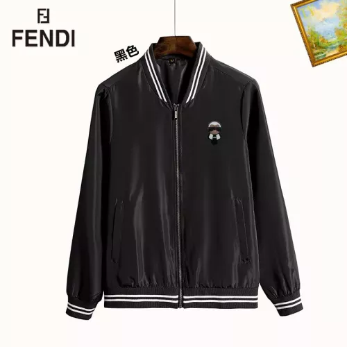 Fendi Jackets Long Sleeved For Men #1276574 $60.00 USD, Wholesale Replica Fendi Jackets