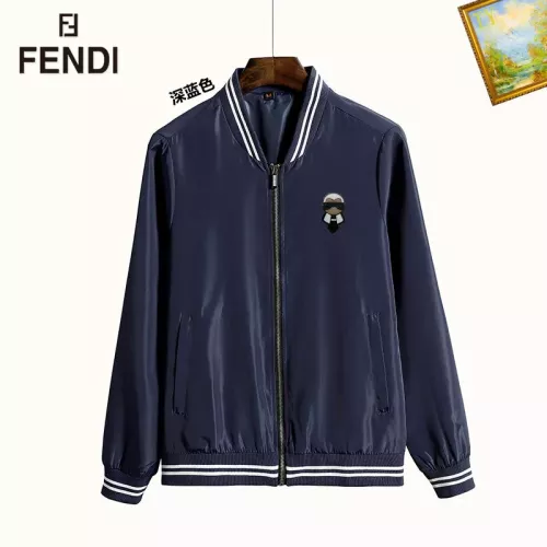 Fendi Jackets Long Sleeved For Men #1276577 $60.00 USD, Wholesale Replica Fendi Jackets