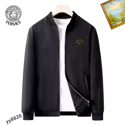 Versace Jackets Long Sleeved For Men #1276593 $60.00 USD, Wholesale Replica Versace Jackets