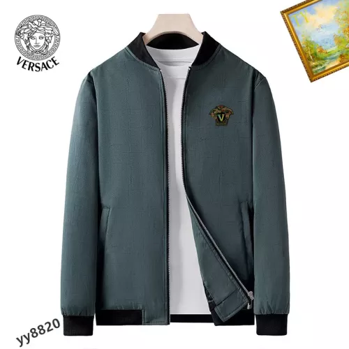 Versace Jackets Long Sleeved For Men #1276594 $60.00 USD, Wholesale Replica Versace Jackets