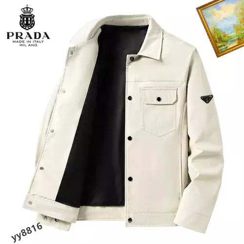 Prada Jackets Long Sleeved For Men #1276624 $60.00 USD, Wholesale Replica Prada Jackets