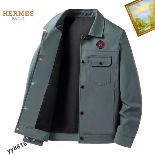 Hermes Jackets Long Sleeved For Men #1276631 $60.00 USD, Wholesale Replica Hermes Jackets