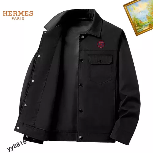 Hermes Jackets Long Sleeved For Men #1276632 $60.00 USD, Wholesale Replica Hermes Jackets