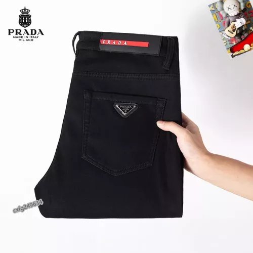 Replica Prada Jeans For Men #1276654 $48.00 USD for Wholesale