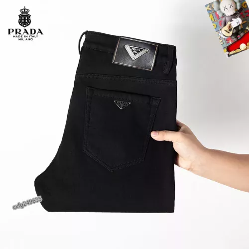 Replica Prada Jeans For Men #1276661 $48.00 USD for Wholesale