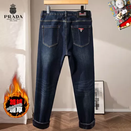 Replica Prada Jeans For Men #1276668 $48.00 USD for Wholesale