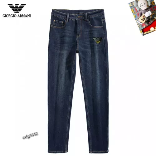 Replica Armani Jeans For Men #1276669 $48.00 USD for Wholesale