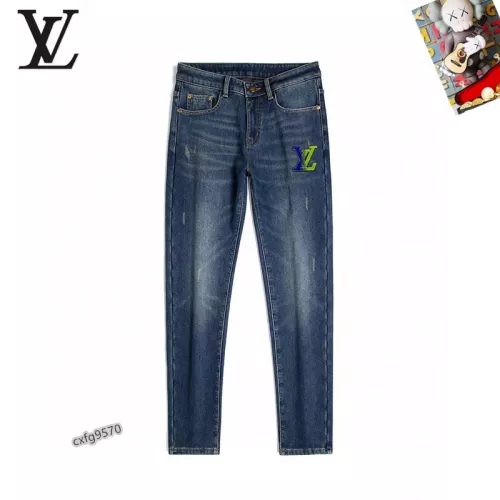 Replica Louis Vuitton LV Jeans For Men #1276675 $48.00 USD for Wholesale