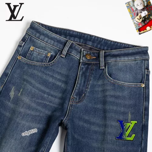 Replica Louis Vuitton LV Jeans For Men #1276675 $48.00 USD for Wholesale