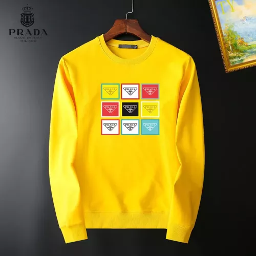 Prada Hoodies Long Sleeved For Men #1276820 $40.00 USD, Wholesale Replica Prada Hoodies