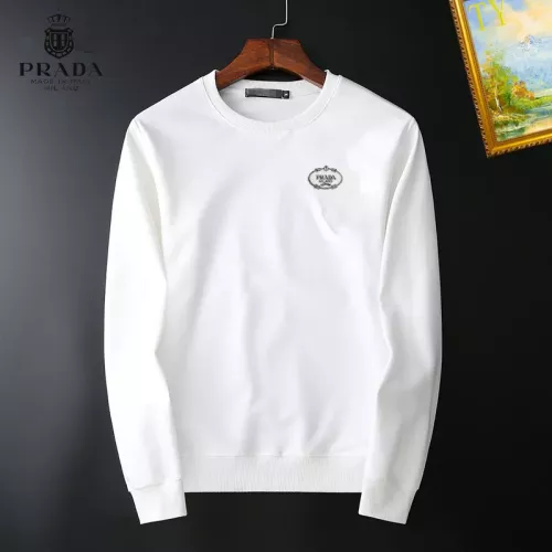 Prada Hoodies Long Sleeved For Men #1276829 $40.00 USD, Wholesale Replica Prada Hoodies