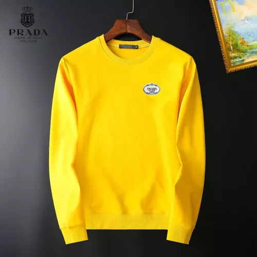 Prada Hoodies Long Sleeved For Men #1276831 $40.00 USD, Wholesale Replica Prada Hoodies