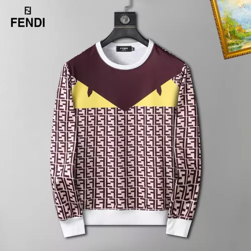 Fendi Hoodies Long Sleeved For Men #1276934 $40.00 USD, Wholesale Replica Fendi Hoodies