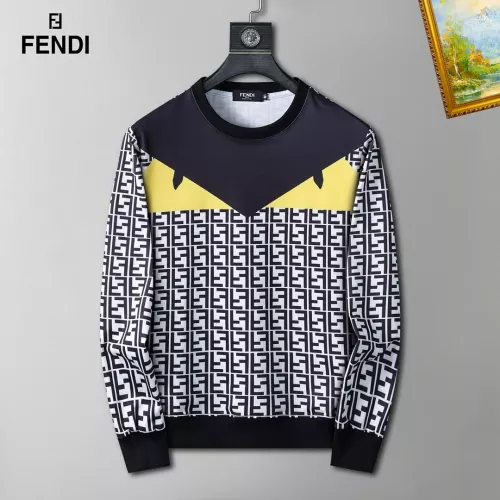 Fendi Hoodies Long Sleeved For Men #1276935 $40.00 USD, Wholesale Replica Fendi Hoodies