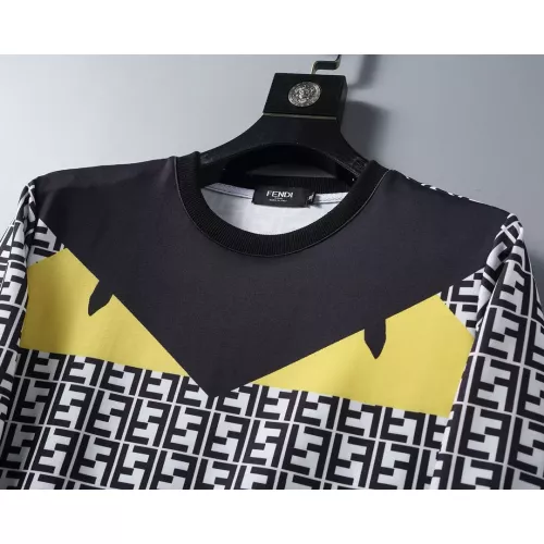 Replica Fendi Hoodies Long Sleeved For Men #1276935 $40.00 USD for Wholesale