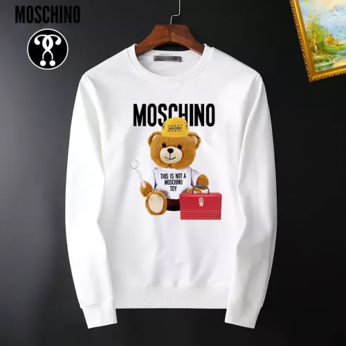 Moschino Hoodies Long Sleeved For Men #1276936 $40.00 USD, Wholesale Replica Moschino Hoodies