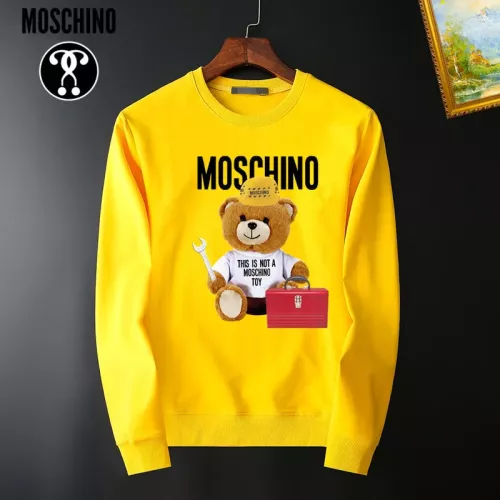 Moschino Hoodies Long Sleeved For Men #1276937 $40.00 USD, Wholesale Replica Moschino Hoodies