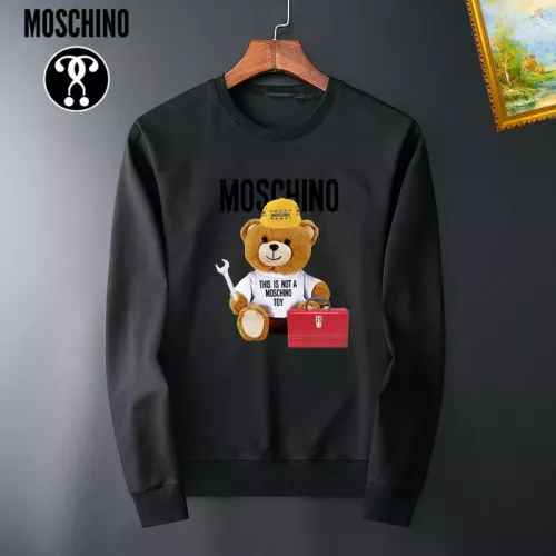 Moschino Hoodies Long Sleeved For Men #1276938 $40.00 USD, Wholesale Replica Moschino Hoodies