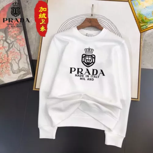 Prada Hoodies Long Sleeved For Men #1276975 $45.00 USD, Wholesale Replica Prada Hoodies