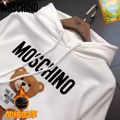 Replica Moschino Hoodies Long Sleeved For Men #1276995 $45.00 USD for Wholesale