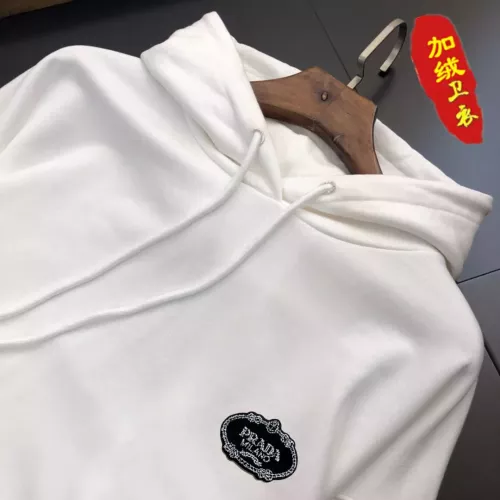 Replica Prada Hoodies Long Sleeved For Men #1276997 $45.00 USD for Wholesale