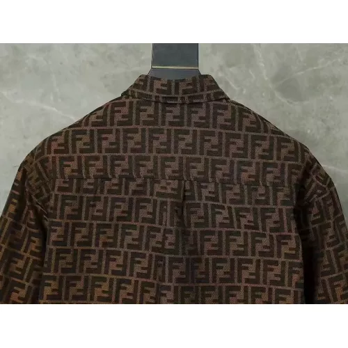 Replica Fendi Jackets Long Sleeved For Men #1277040 $52.00 USD for Wholesale