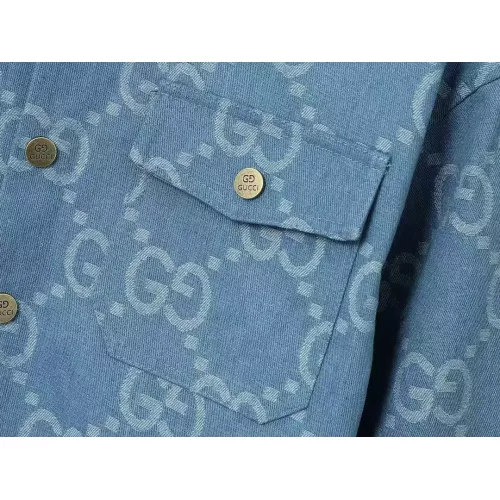 Replica Gucci Jackets Long Sleeved For Men #1277044 $52.00 USD for Wholesale