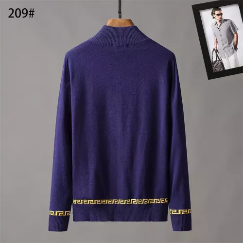 Replica Versace Sweaters Long Sleeved For Men #1277104 $45.00 USD for Wholesale