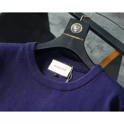 Replica Gucci Sweaters Long Sleeved For Men #1277136 $42.00 USD for Wholesale