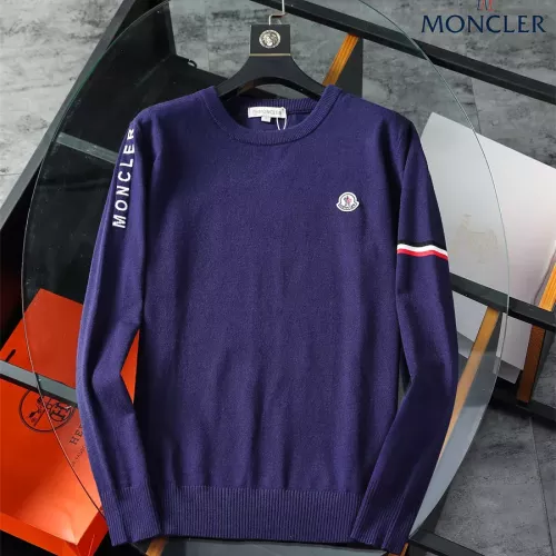 Moncler Sweaters Long Sleeved For Men #1277141 $42.00 USD, Wholesale Replica Moncler Sweaters