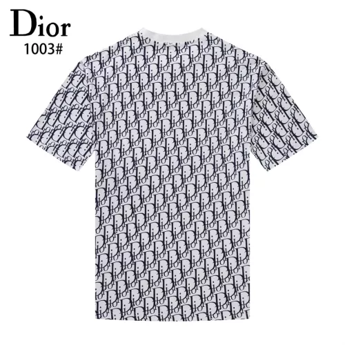 Replica Christian Dior T-Shirts Short Sleeved For Unisex #1277163 $29.00 USD for Wholesale