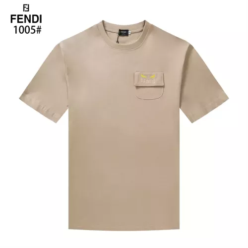 Fendi T-Shirts Short Sleeved For Unisex #1277171 $29.00 USD, Wholesale Replica Fendi T-Shirts