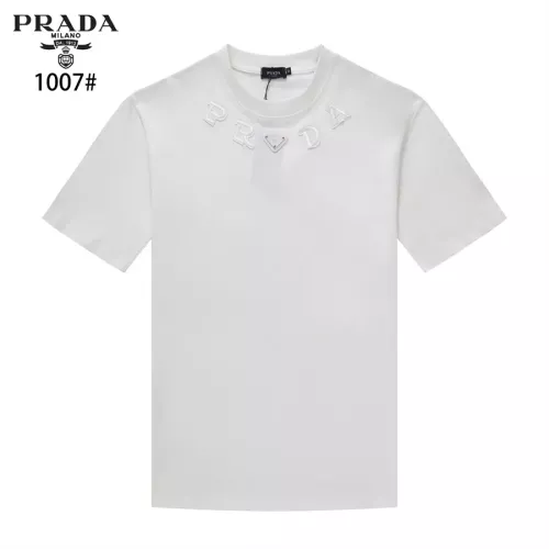 Prada T-Shirts Short Sleeved For Unisex #1277173 $29.00 USD, Wholesale Replica Prada T-Shirts