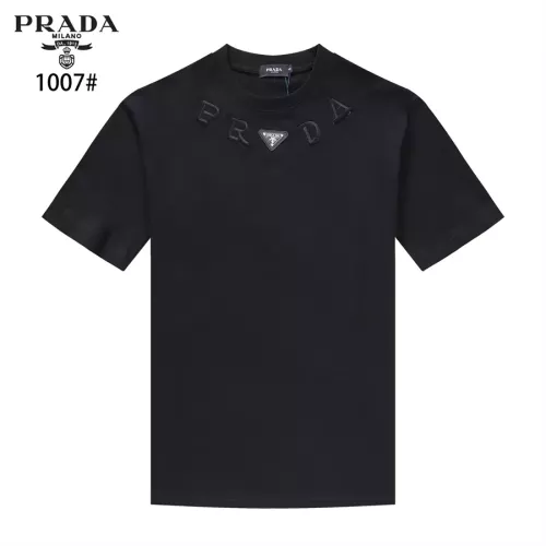 Prada T-Shirts Short Sleeved For Unisex #1277174 $29.00 USD, Wholesale Replica Prada T-Shirts