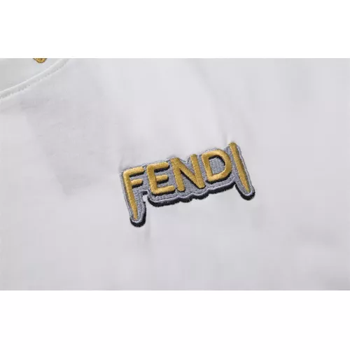 Replica Fendi T-Shirts Short Sleeved For Unisex #1277181 $29.00 USD for Wholesale