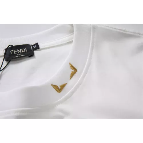 Replica Fendi T-Shirts Short Sleeved For Unisex #1277181 $29.00 USD for Wholesale