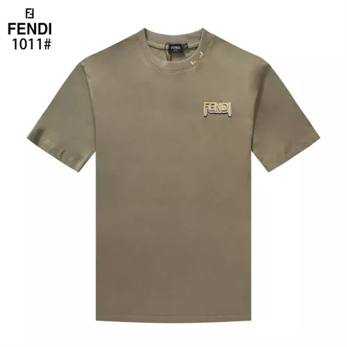 Fendi T-Shirts Short Sleeved For Unisex #1277183 $29.00 USD, Wholesale Replica Fendi T-Shirts