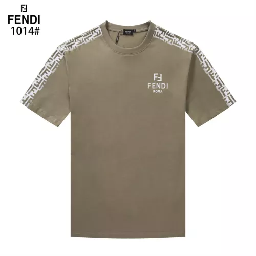 Fendi T-Shirts Short Sleeved For Unisex #1277196 $29.00 USD, Wholesale Replica Fendi T-Shirts