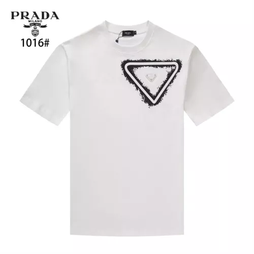 Prada T-Shirts Short Sleeved For Unisex #1277202 $29.00 USD, Wholesale Replica Prada T-Shirts